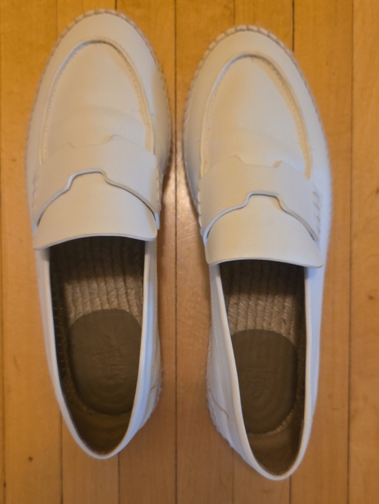 Hermes Shoes - Hermes Leather Espadrilles